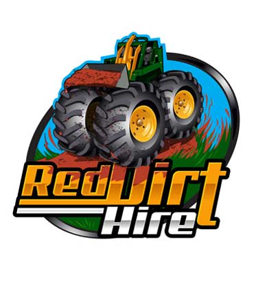 Red Dirt Hire Logo Design