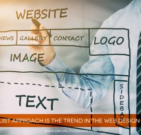 Minimalist Approach is the trend in the Web design world Minimalist Approach is the trend in the Web design world