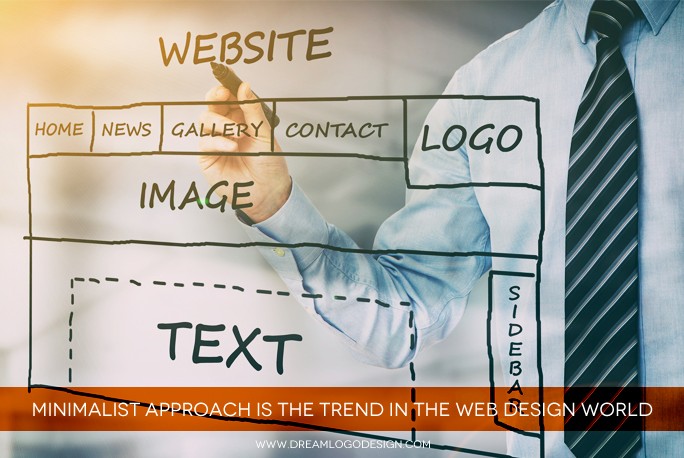 Minimalist Approach is the trend in the Web design world Minimalist Approach is the trend in the Web design world