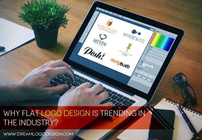 Why flat logo design is trending in the industry Why flat logo design is trending in the industry