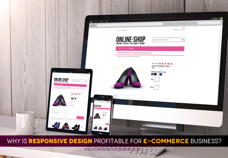 Why is responsive design profitable for e commerce business?