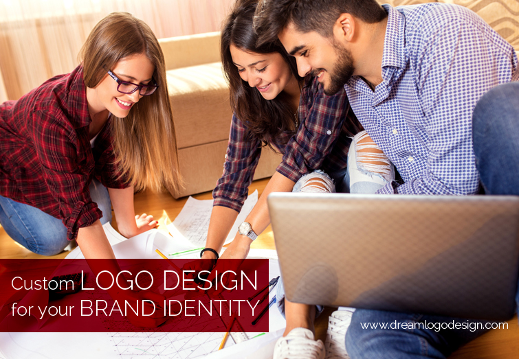 Custom logo design for your brand identity