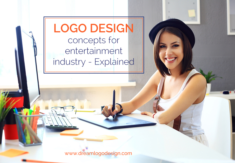 Logo design concepts for entertainment industry - Explained