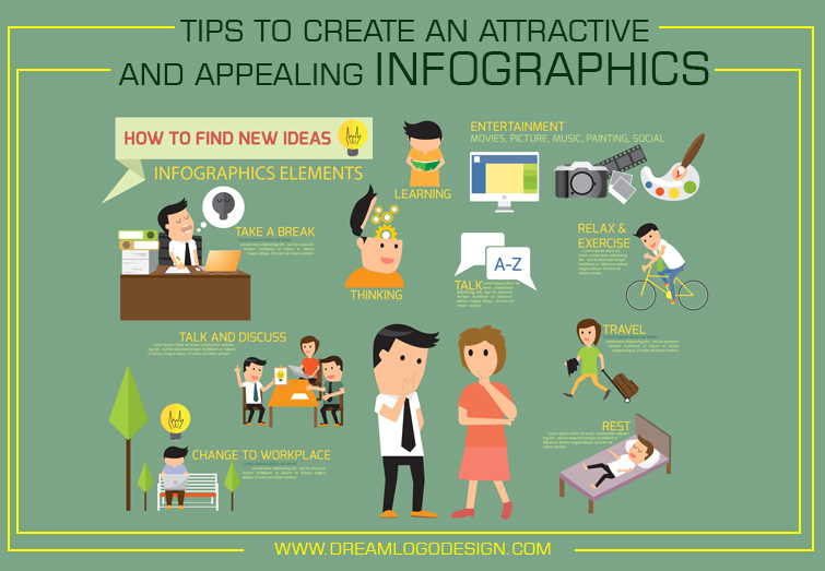 Tips to create an attractive and appealing infographics