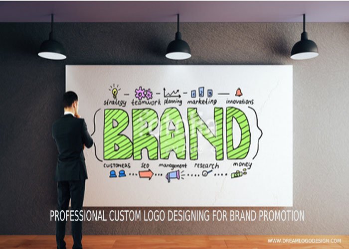 Professional Custom logo designing for brand promotion