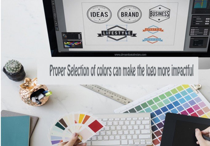 Proper Selection of colors can make the logo more impactful