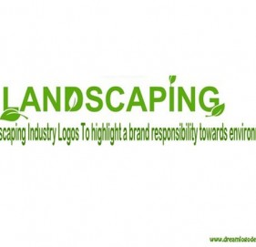 Landscaping Industry Logos To highlight a brand responsibility towards environment