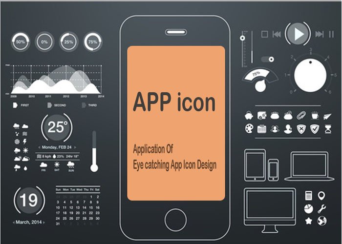 Application Of  Eye catching App Icon Design