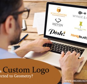How is Custom Logo Connected to Geometry?