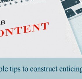 Simple tips to construct enticing web content fast