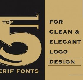 Top 5 Serif Fonts for Clean & Elegant Logo Design