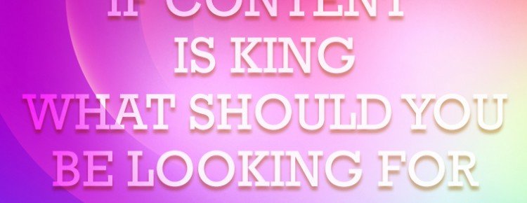 Content is King