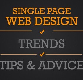 Single Page Web Design: Trends, Tips & Advice