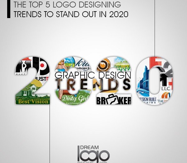 The top 5 Logo Designing Trends to stand out in 2020