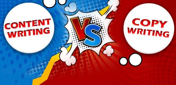 Content Writing differs from Copywriting