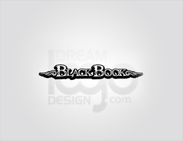 BlackBook 3D Logo Design - DreamLogoDesign