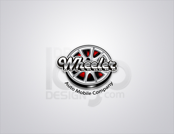 Wheeler 3D Logo Design - DreamLogoDesign