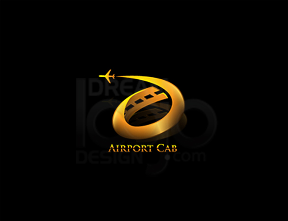 Airport Cab 3D Logo Design - DreamLogoDesign