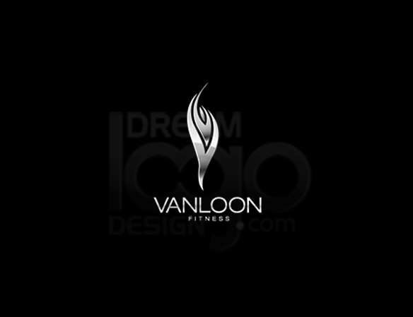 Vanloon Fitness 3D Logo Design - DreamLogoDesign