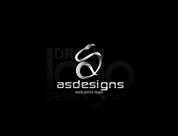 As Designs 3D Logo Design - DreamLogoDesign