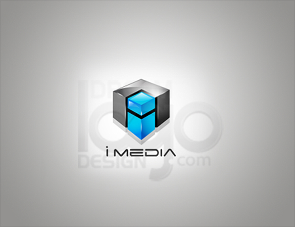 IMedia 3D Logo Design - DreamLogoDesign