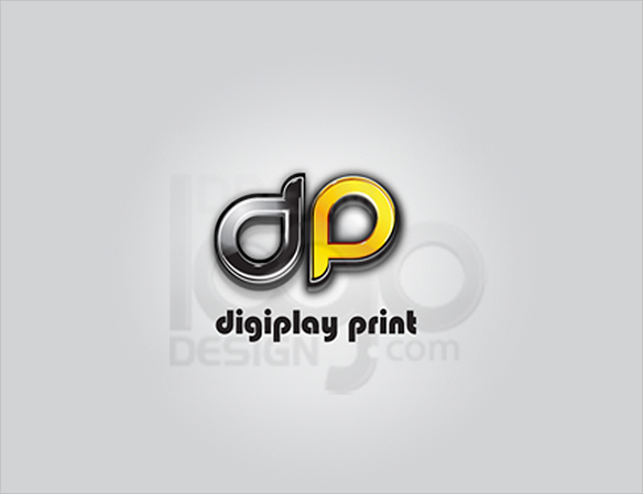 Digiplay Print Logo Design - DreamLogoDesign