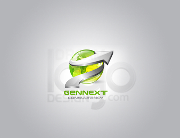 Gennext 3D Logo Design - DreamLogoDesign