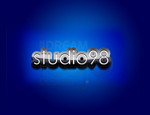 Studio98 3D Logo Design - DreamLogoDesign