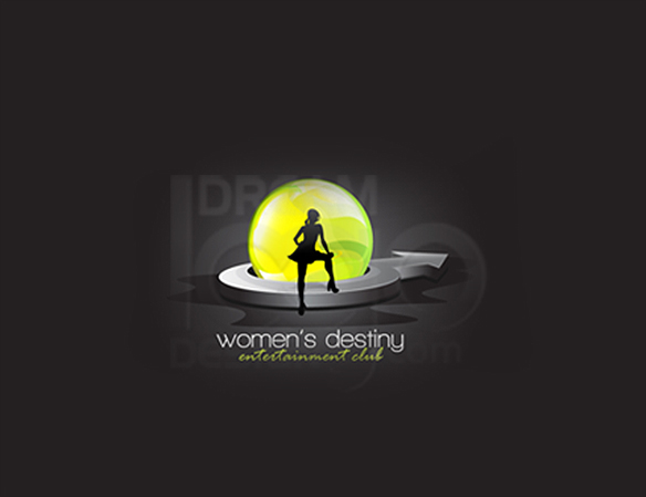 Women's Destiny 3D Logo Design - DreamLogoDesign