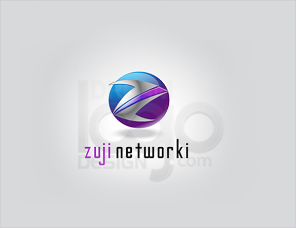 Zuji Networki Logo Design - DreamLogoDesign