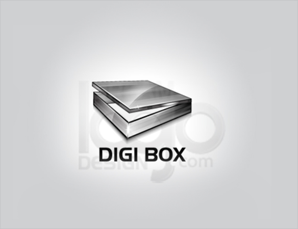 Digi Box 3D Logo Design - DreamLogoDesign