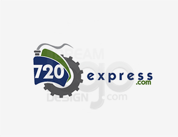 720 Express 3D Logo Design - DreamLogoDesign