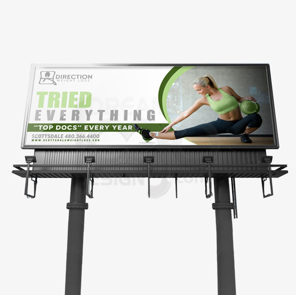 Billboard Design Portfolio 1 - DreamLogoDesign