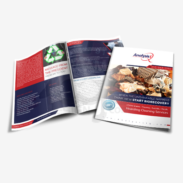 Bi Fold Brochure Design Portfolio 2 - DreamLogoDesign