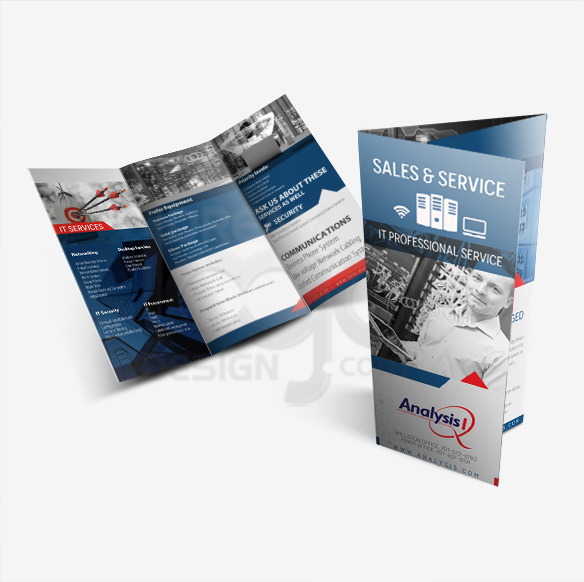 Tri Fold Brochure Design Portfolio 1 - DreamLogoDesign