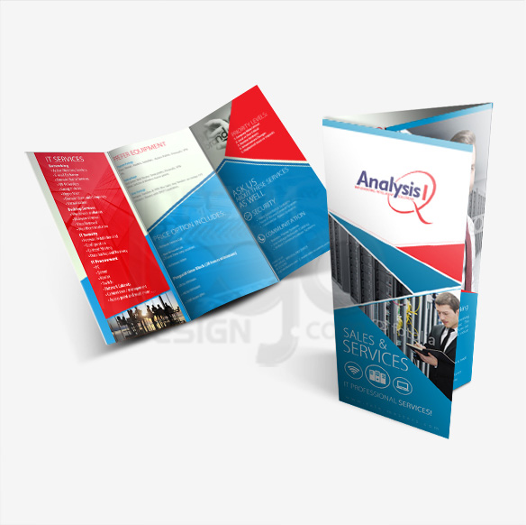 Tri Fold Brochure Design Portfolio 3 - DreamLogoDesign
