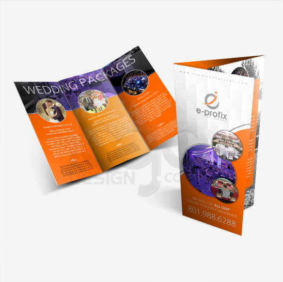 Tri Fold Brochure Design Portfolio 6 - DreamLogoDesign