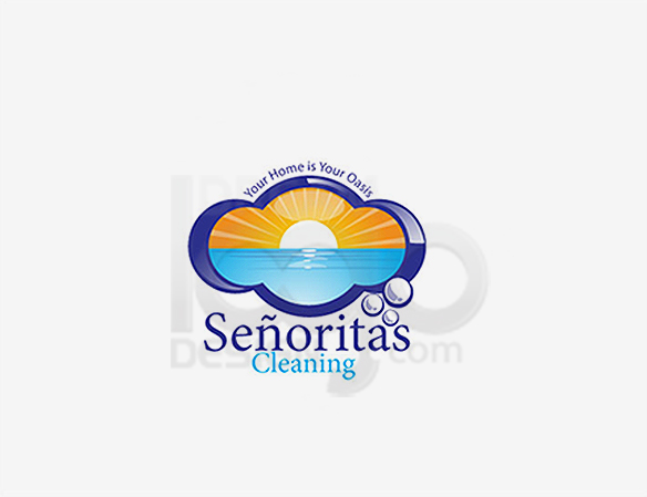 Senoritas Cleaning Logo Design - DreamLogoDesign