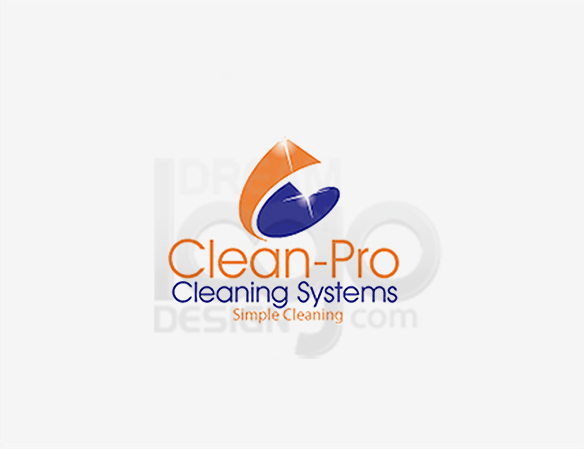 Clean Pro Cleaning Systems Logo Design - DreamLogoDesign