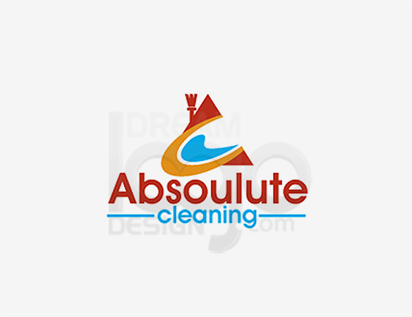 Absolute Cleaning Logo Design - DreamLogoDesign