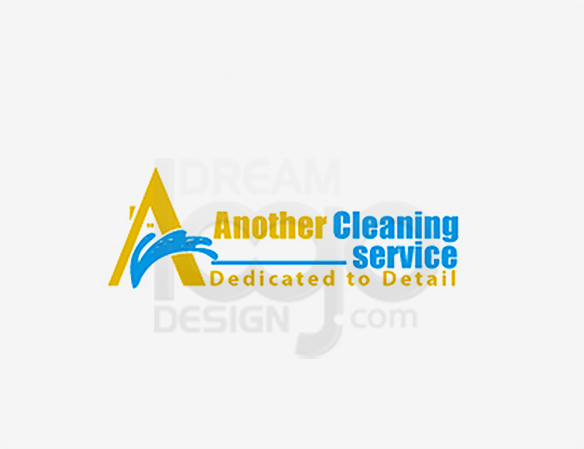 Another Cleaning Service Logo Design - DreamLogoDesign