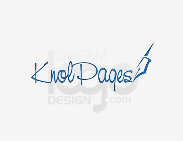 Knot Pages Education Logo Design - DreamLogoDesign