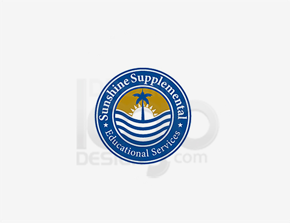 Sunsine Supplemental Educational Services Logo Design - DreamLogoDesign