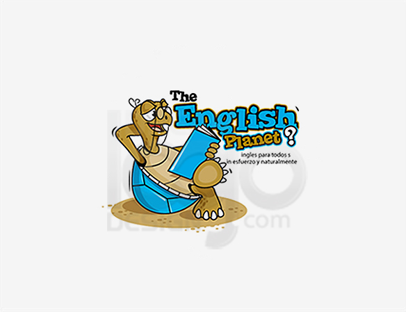 The English Planet Education Logo Design - DreamLogoDesign