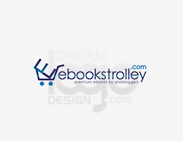 EBooks Trolley Education Logo Design - DreamLogoDesign