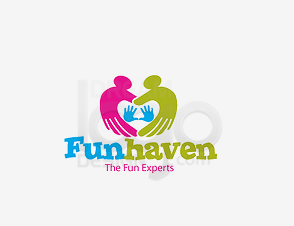 Fun Haven The Fun Experts Entertainment Logo Design - DreamLogoDesign