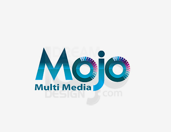 Mojo Multi Media Entertainment Logo Design - DreamLogoDesign