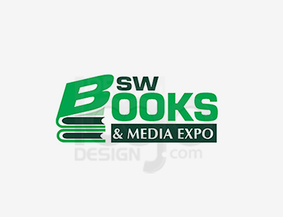 BSW Books & Media Expo Entertainment Logo Design - DreamLogoDesign