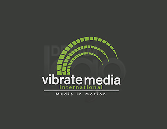 Vibrate Media Entertainment Logo Design - DreamLogoDesign