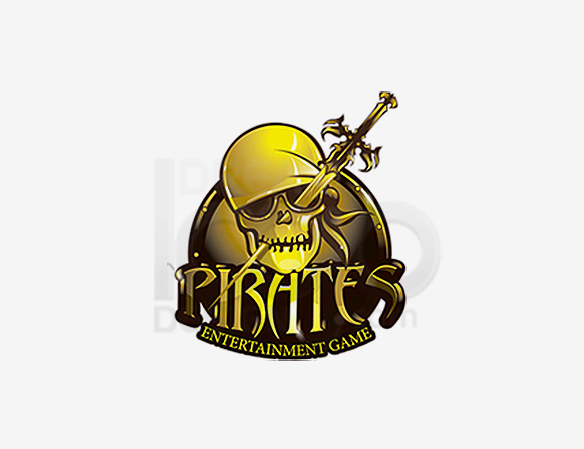 Pirates Entertainment Game Logo Design - DreamLogoDesign